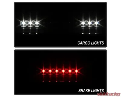 Xtune LED 3rd Brake Lights With Black Lens Dodge Ram 1994-2001 - BKL-DR94-LED-BK