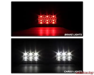 Xtune LED 3rd Brake Lights With Black Lens Dodge Ram 1500 | Ram 2500 | 3500 2009-2016 - BKL-DRAM09-LED-BK