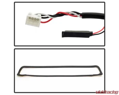 Xtune LED 3rd Brake Lights With Smoke Lens Dodge Ram 1500 | Ram 2500 | 3500 2009-2016 - BKL-DRAM09-LED-SM