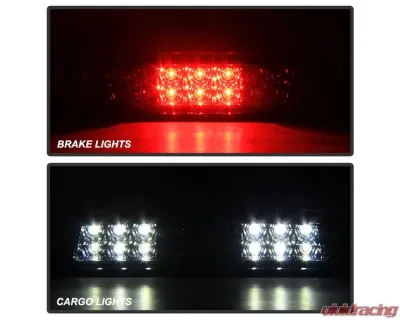 Xtune LED 3rd Brake Lights With Smoke Lens Dodge Ram 1500 | Ram 2500 | 3500 2009-2016 - BKL-DRAM09-LED-SM