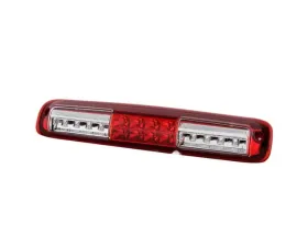 Xtune LED 3rd Brake Lights With Red Clear Lens Chevrolet Silverado | GMC Sierra 1999-2006