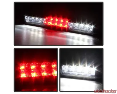 Xtune LED 3rd Brake Lights With Red Clear Lens Chevrolet Silverado | GMC Sierra 1999-2006 - BKL-JH-CSIL99-LED-RC
