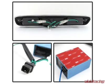 Xtune LED 3rd Brake Lights With Smoke Lens Chevrolet Silverado | GMC Sierra 1999-2006 - BKL-JH-CSIL99-LED-SM