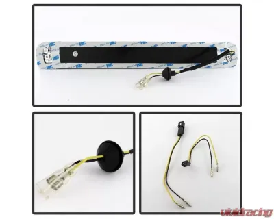Xtune LED 3rd Brake Lights With Smoke Lens Cadilac Escalade | Chevrolet | GMC | Hummer H2 1992-2005 - BKL-JH-CSU92-LED-SM
