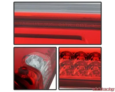 Xtune LED 3rd Brake Lights With Red Lens Ford F-150 2004-2008 - BKL-JH-FF15004-LED-RD