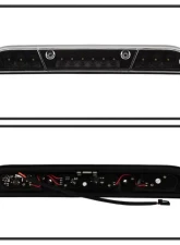 Xtune LED 3rd Brake Lights With Black Lens Ford F-150 2015-2017                                     - BKL-JH-FF15015-LED-BK - Image 2