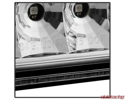 Xtune LED 3rd Brake Lights With Chrome Lens Ford F-150 2015-2017 - BKL-JH-FF15015-LED-C