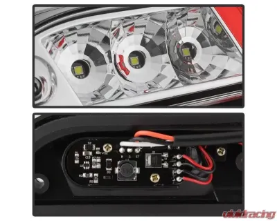 Xtune LED 3rd Brake Lights With Red Clear Lens Ford F-150 2015-2017 - BKL-JH-FF15015-LED-RC