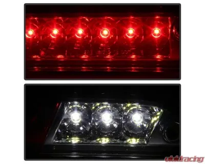 Xtune LED 3rd Brake Lights With Red Clear Lens Ford F-150 2015-2017 - BKL-JH-FF15015-LED-RC