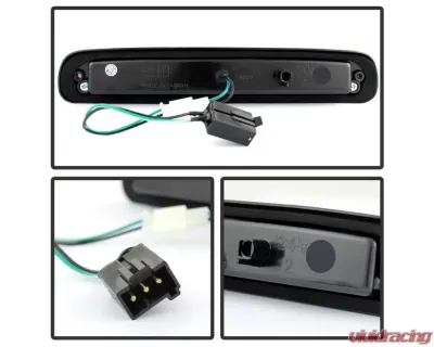 Xtune LED 3RD Brake w/Cargo Lights & Chrome Lens Ford  1993-2014 - BKL-JH-FF25099-LED-SM