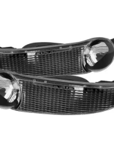 Xtune Akkon Bumper Lights With Black Lens GMC Sierra | Yukon | Yukon XL  Denali 2000-2006                                     - CBL-GD00-BK - Image 3