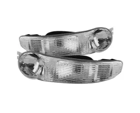 Xtune Akkon Bumper Lights With Chrome Lens GMC Sierra | Yukon | Yukon XL Denali 2000-2006