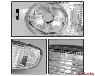 Xtune Akkon Bumper Lights With Chrome Lens GMC Sierra | Yukon | Yukon XL Denali 2000-2006 - CBL-GD00-C