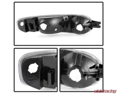 Xtune Akkon Bumper Lights With Chrome Lens GMC Sierra | Yukon | Yukon XL Denali 2000-2006 - CBL-GD00-C