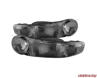 Xtune Akkon Bumper Lights With Smoke Lens GMC Sierra | Yukon | Yukon XL Denali 2000-2006 - CBL-GD00-SM