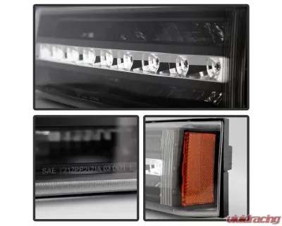 Xtune Akkon LED Bumper Lights With Black Lens Chevrolet Avalanche | Silverado 2002-2006 - CBL-JH-CS03-LED-BK