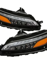 Xtune LED Daytime Running Parking Signal Lights With Black Lens Jeep Cherokee 2014-2017                                     - CBL-JH-JC14-LED-BK - Image 10