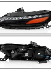 Xtune LED Daytime Running Parking Signal Lights With Black Lens Jeep Cherokee 2014-2017                                     - CBL-JH-JC14-LED-BK - Image 2