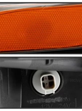Xtune LED Daytime Running Parking Signal Lights With Black Lens Jeep Cherokee 2014-2017                                     - CBL-JH-JC14-LED-BK - Image 4