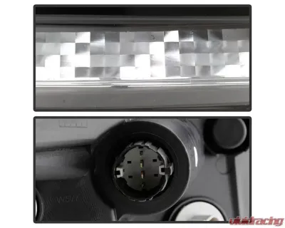 Xtune LED Daytime Running Parking Signal Lights With Black Lens Jeep Cherokee 2014-2017 - CBL-JH-JC14-LED-BK