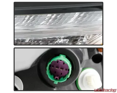 Xtune OE Left DRL Running Lights w/ Signal Lamps Jeep Cherokee 2014-2018 - CBL-JH-JC14-OE-L