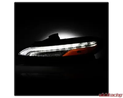 Xtune OE Left DRL Running Lights w/ Signal Lamps Jeep Cherokee 2014-2018 - CBL-JH-JC14-OE-L