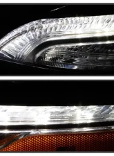 Xtune OE Left DRL Running Lights w/ Signal Lamps Jeep Cherokee 2014-2018                                     - CBL-JH-JC14-OE-L - Image 9