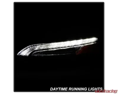 Xtune OE Left DRL Running Lights w/ Signal Lamps Jeep Cherokee 2014-2018 - CBL-JH-JC14-OE-L