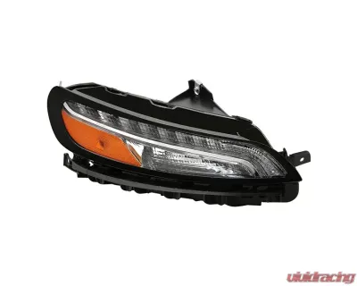 Xtune OE Right DRL Running Lights w/ Signal Lamps Jeep Cherokee 2014-2018 - CBL-JH-JC14-OE-R