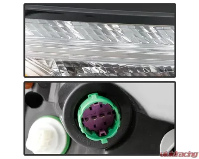Xtune OE Right DRL Running Lights w/ Signal Lamps Jeep Cherokee 2014-2018 - CBL-JH-JC14-OE-R