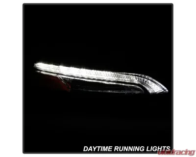 Xtune OE Right DRL Running Lights w/ Signal Lamps Jeep Cherokee 2014-2018 - CBL-JH-JC14-OE-R
