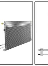 Xtune A/C Condenser Cadillac Escalade | Chevrolet Silverado 1500 | Tahoe | GMC Sierra  2014-2016                                     - CD-CV-7-4283 - Image 3