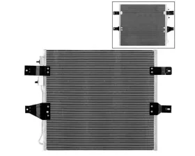 Xtune A/C Condenser Dodge RAM 2500 | 3500 2003-2006