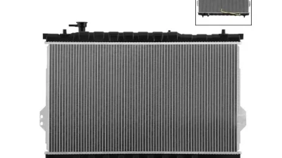 Xtune OEM 25310-26050/26450 Radiator Hyundai Santa Fe 2001-2006                                     - CDR-K8HSF012389 - Image 6