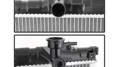 Xtune OEM 25310-26050/26450 Radiator Hyundai Santa Fe 2001-2006                                     - CDR-K8HSF012389 - Image 4