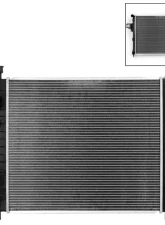 Xtune OE DPI 2336 Radiator Jeep Grand Cherokee 4.7L 2001-2004                                     - CDR-K8JGC012336 - Image 6