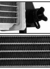 Xtune OE DPI 2262 Radiator Jeep Grand Cherokee L6 4.0L Engine 1999-2004                                     - CDR-K8JGC99424 - Image 6