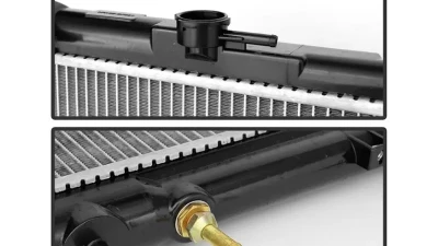 Xtune OEM MR239627/MR355474 Radiator Mitsubishi Montero Sport 1997-2004                                     - CDR-K8MMO972278 - Image 5