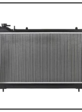 Xtune OE Radiator Subaru Impreza | Forester 1.87L 1998-2001                                     - CDR-K8SIM98187 - Image 2