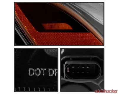 Xtune Passenger Side OEM Style LED Headlight Freightliner Cascadia 126 2018+ - E6FCA18MBP