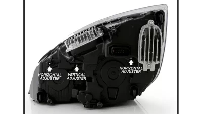 Xtune Passenger Side OEM Style LED Headlight Freightliner Cascadia 126 2018+                                     - E6FCA18MBP - Image 6