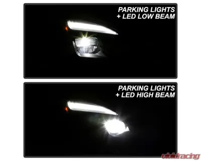 Xtune Passenger Side OEM Style LED Headlight Freightliner Cascadia 126 2018+ - E6FCA18MBP