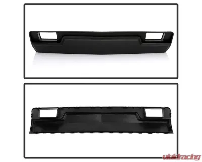 Xtune Black Front Bumper Filler Panel w/o Skid Plate Chevrolet Silverado 1500 2014-2015 - FB-CS14-1500-WTH-FP-BK