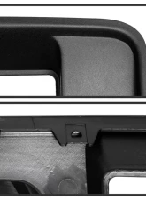 Xtune Black Front Bumper Filler Panel w/o Skid Plate Chevrolet Silverado 1500 2014-2015                                     - FB-CS14-1500-WTH-FP-BK - Image 3