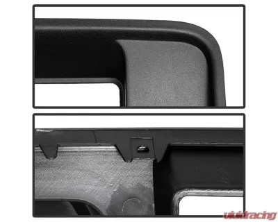 Xtune Black Front Bumper Filler Panel w/o Skid Plate Chevrolet Silverado 1500 2014-2015 - FB-CS14-1500-WTH-FP-BK