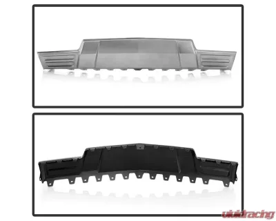 Xtune Black Front Bumper Skid Plate Chevrolet Silverado 1500 2014-2015 - FB-CS14-1500Z71-SKID-BK