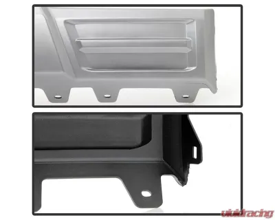 Xtune Black Front Bumper Skid Plate Chevrolet Silverado 1500 2014-2015 - FB-CS14-1500Z71-SKID-BK