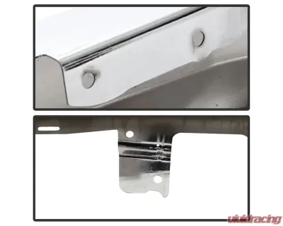 Xtune Chrome Bumper Face Bar Chevrolet Silverado 1500 2016-2019 - FB-CS16-1500-WF-C