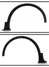 Xtune Right OE CJ5Z16268AA Front Wheel Opening Molding Ford Escape 2013-2017                                     - FF-FESCA13-WOP-FR - Image 2