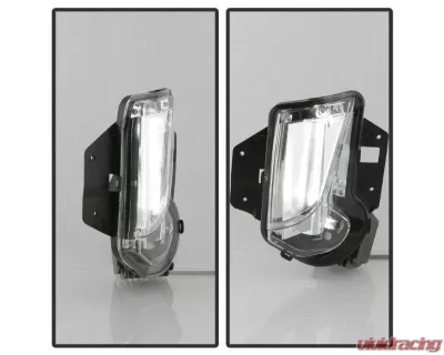 Xtune OEM Left Driver Side Fog Lights Cadillac XTS 2013-2015 - FL-CAXTS13-OE-L